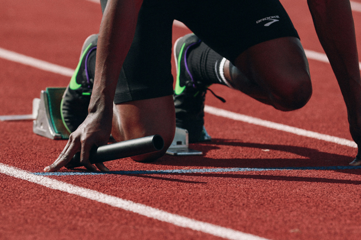 runner at start