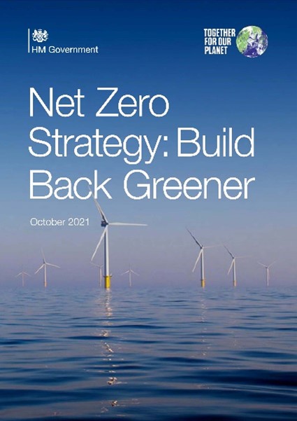 A group of wind turbines in the water with medium confidence